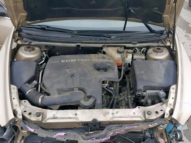 1G1ZG57BX8F167345 - 2008 CHEVROLET MALIBU LS ოქროსფერი ფოტო 7