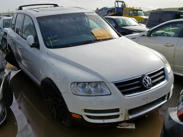 WVGCM67L94D038180 - 2004 VOLKSWAGEN TOUAREG 4. WHITE photo 1