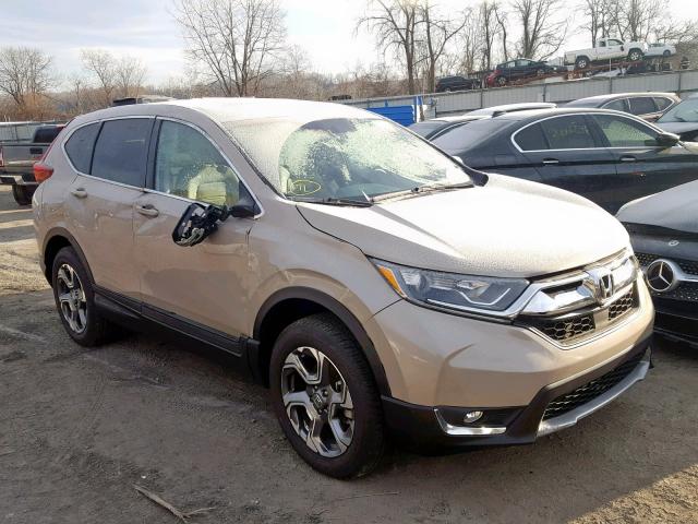 5J6RW2H85JL014028 - 2018 HONDA CR-V EXL TAN photo 1