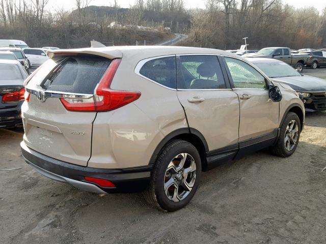 5J6RW2H85JL014028 - 2018 HONDA CR-V EXL TAN photo 4