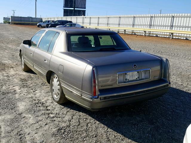 1G6KF549XXU780060 - 1999 CADILLAC DEVILLE CO GRAY photo 3