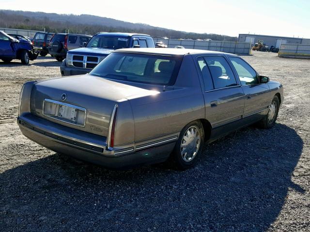 1G6KF549XXU780060 - 1999 CADILLAC DEVILLE CO GRAY photo 4