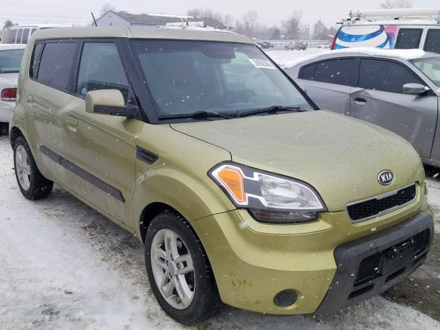 KNDJT2A20A7088211 - 2010 KIA SOUL + GREEN photo 1