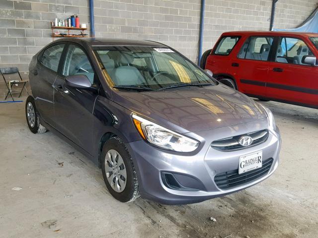 KMHCT4AE4GU089432 - 2016 HYUNDAI ACCENT SE GRAY photo 1