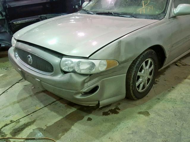 1G4HP52K444167479 - 2004 BUICK LESABRE CU GOLD photo 9