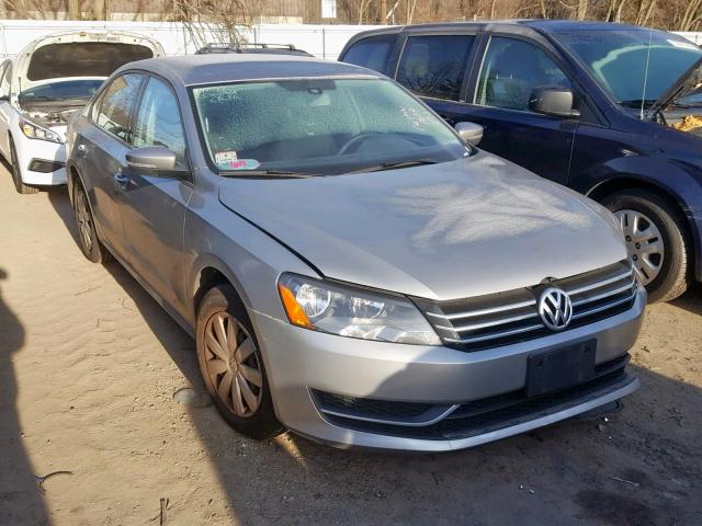 1VWAP7A38DC151316 - 2013 VOLKSWAGEN PASSAT S GRAY photo 1