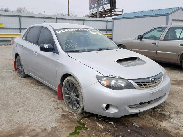 JF1GE74608G517377 - 2008 SUBARU IMPREZA WR SILVER photo 1