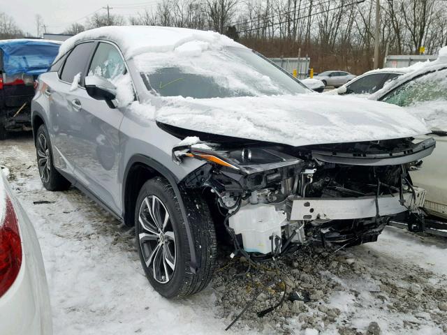 2T2BZMCA3JC153839 - 2018 LEXUS RX 350 SILVER photo 1