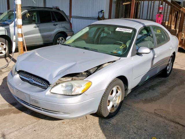 1FAFP55U43A249775 - 2003 FORD TAURUS SES SILVER photo 2