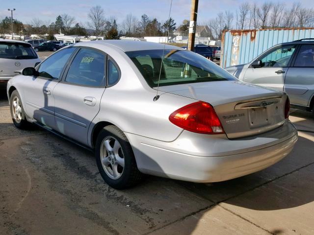 1FAFP55U43A249775 - 2003 FORD TAURUS SES SILVER photo 3