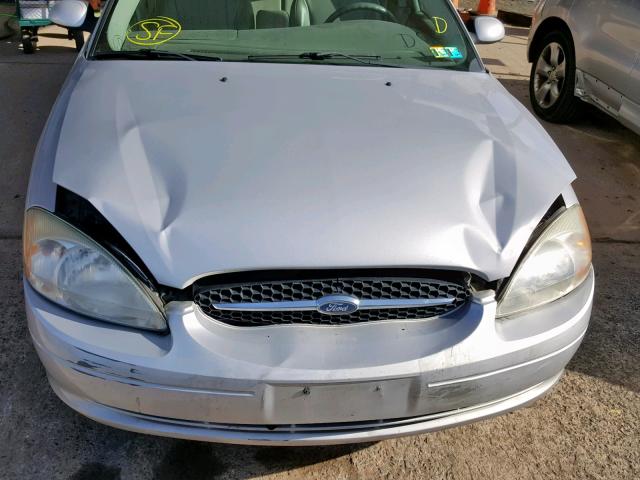 1FAFP55U43A249775 - 2003 FORD TAURUS SES SILVER photo 9