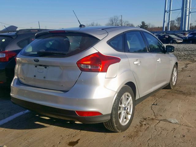 1FADP3K2XHL248155 - 2017 FORD FOCUS SE SILVER photo 4