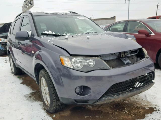 JA4MT31X67U006467 - 2007 MITSUBISHI OUTLANDER GRAY photo 1