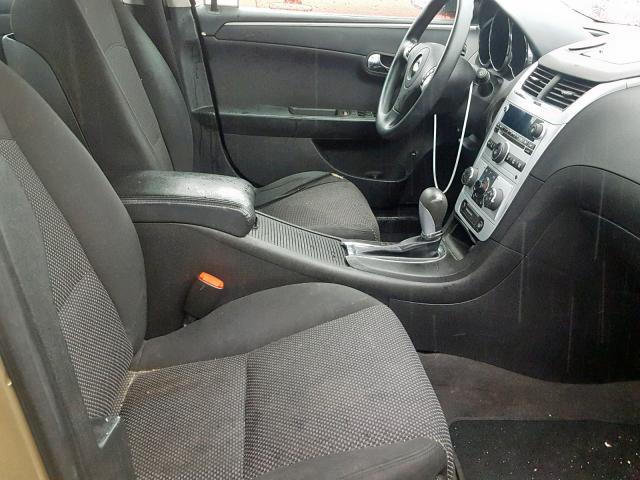 1G1ZH57B88F171052 - 2008 CHEVROLET MALIBU 1LT 金色 照片 5