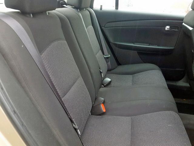 1G1ZH57B88F171052 - 2008 CHEVROLET MALIBU 1LT 金色 照片 6