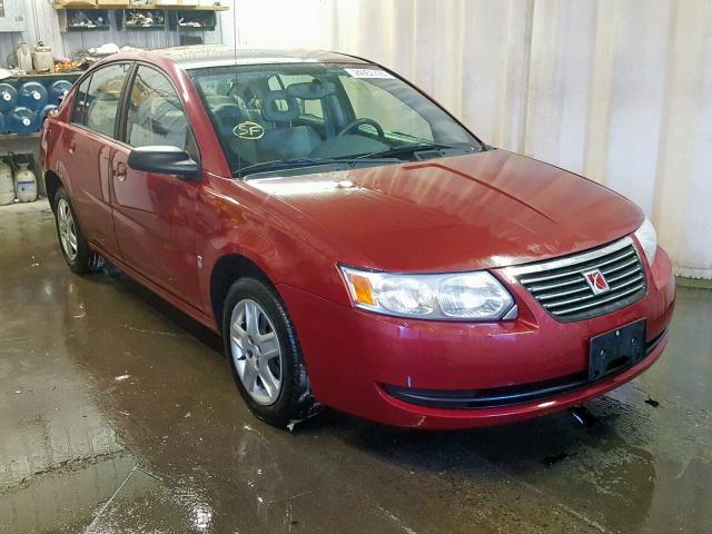1G8AJ55F37Z167027 - 2007 SATURN ION LEVEL MAROON photo 1