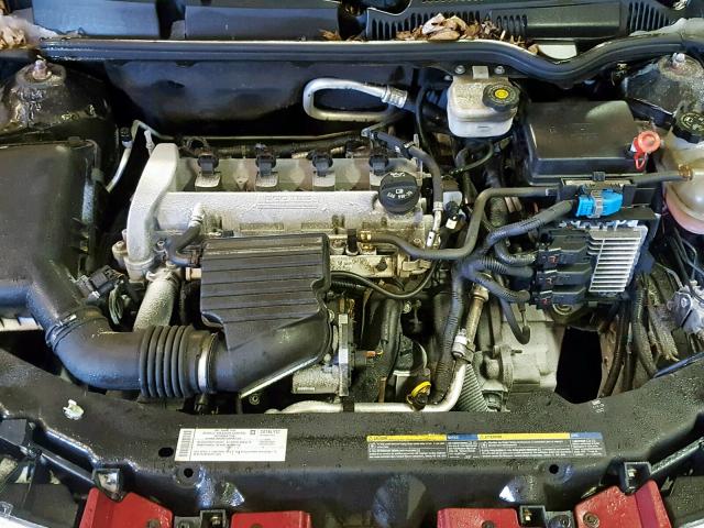 1G8AJ55F37Z167027 - 2007 SATURN ION LEVEL MAROON photo 7