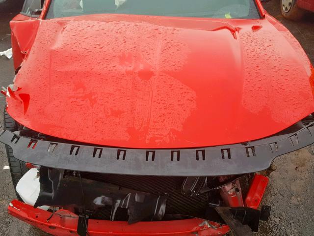 2C3CDXHGXJH119042 - 2018 DODGE CHARGER SX RED photo 7