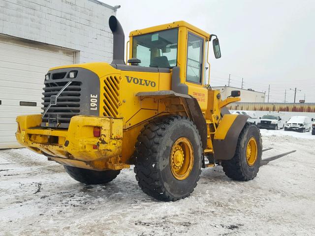 L90EV67309 - 2005 VOLVO L90E YELLOW photo 4