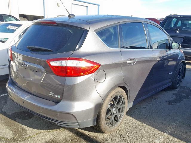 1FADP5BU0EL521452 - 2014 FORD C-MAX SEL GRAY photo 4