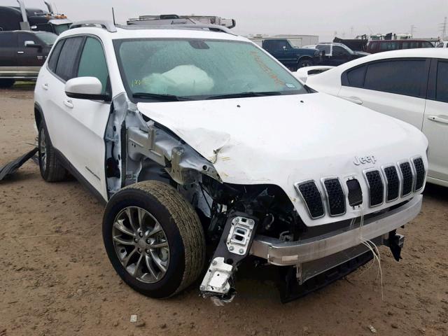 1C4PJLLX8KD332222 - 2019 JEEP CHEROKEE L WHITE photo 1