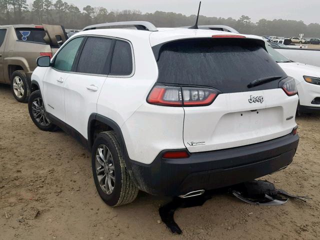 1C4PJLLX8KD332222 - 2019 JEEP CHEROKEE L WHITE photo 3