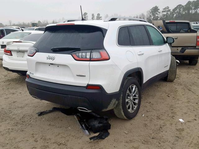 1C4PJLLX8KD332222 - 2019 JEEP CHEROKEE L WHITE photo 4