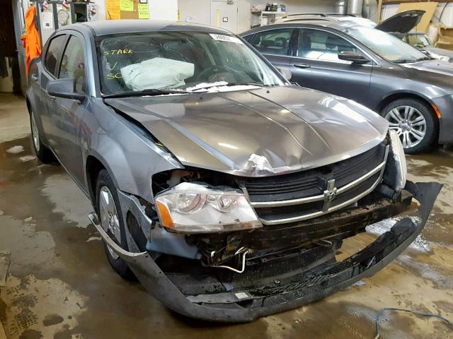 1B3LC46B09N568013 - 2009 DODGE AVENGER SE SILVER photo 1