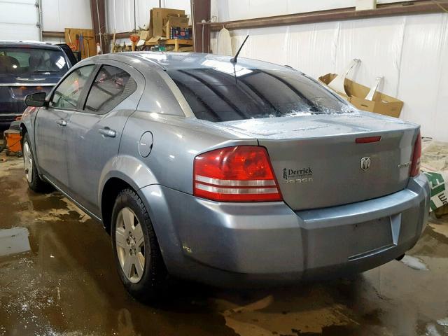 1B3LC46B09N568013 - 2009 DODGE AVENGER SE SILVER photo 3