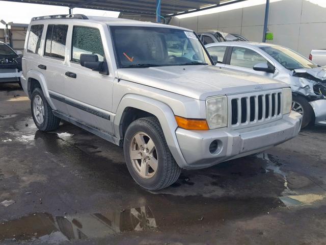 1J8HH48K16C340699 - 2006 JEEP COMMANDER Gümüş foto 1