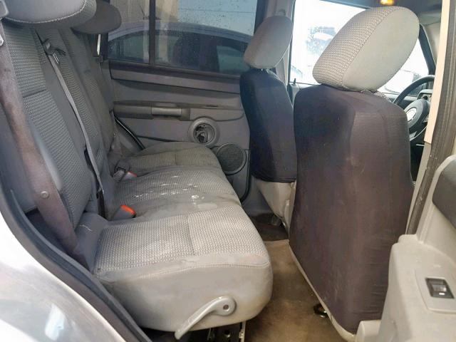 1J8HH48K16C340699 - 2006 JEEP COMMANDER Gümüş foto 6