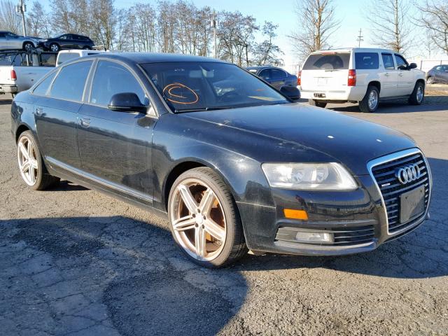 WAUDG74F29N025354 - 2009 AUDI A6 BLACK photo 1