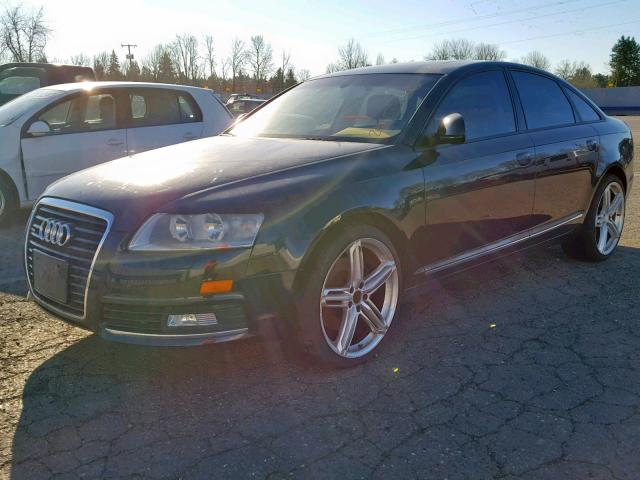 WAUDG74F29N025354 - 2009 AUDI A6 BLACK photo 2