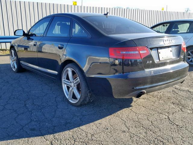 WAUDG74F29N025354 - 2009 AUDI A6 BLACK photo 3