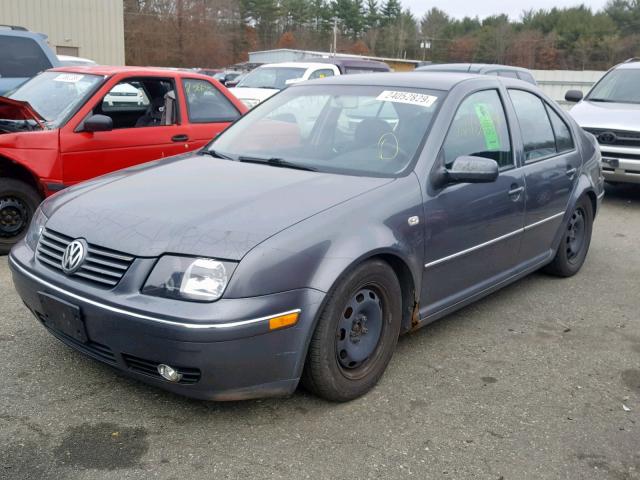 3VWRA69M54M138694 - 2004 VOLKSWAGEN JETTA GL GRAY photo 2