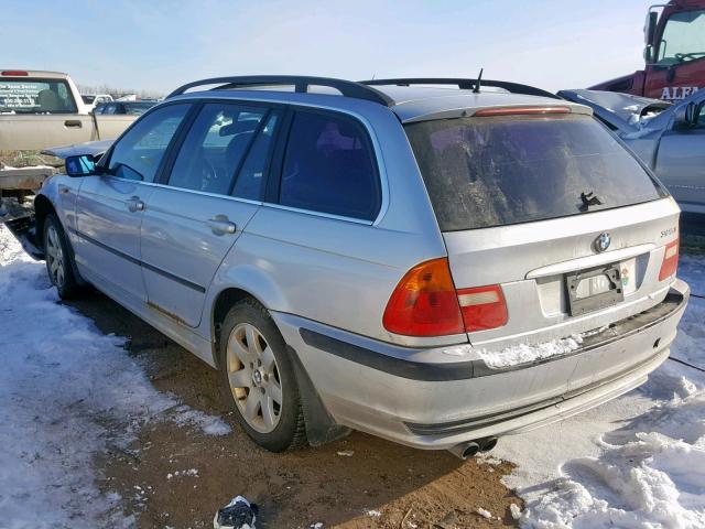 WBAEP33423PF02604 - 2003 BMW 325 XIT SILVER photo 3