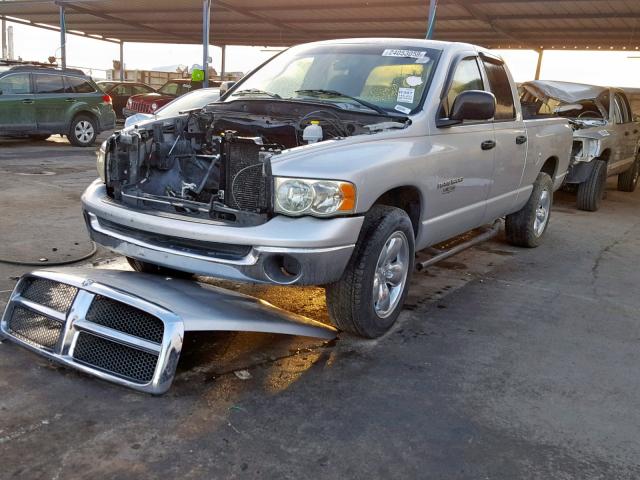 1D7HA18N73S143662 - 2003 DODGE RAM 1500 S SILVER photo 2