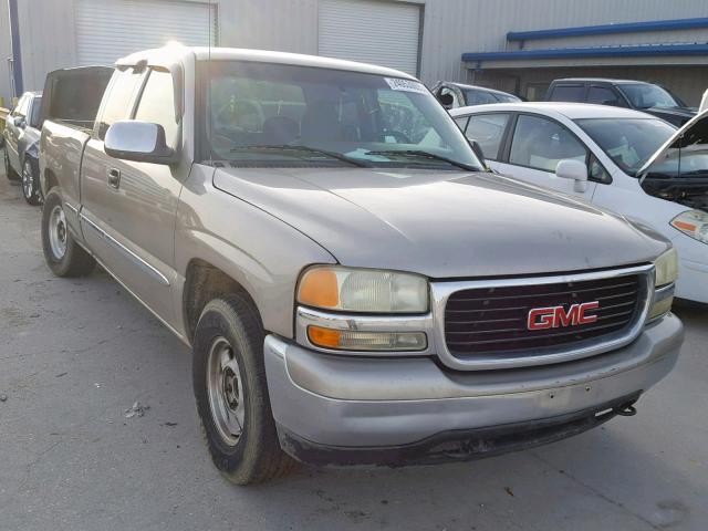 2GTEC19V421362261 - 2002 GMC NEW SIERRA BROWN photo 1