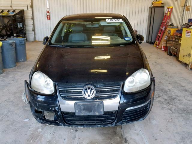 3VWRT71K36M650841 - 2006 VOLKSWAGEN JETTA TDI BLACK photo 9