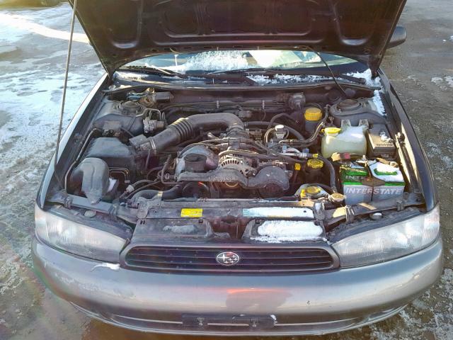 4S3BK6359S7335071 - 1995 SUBARU LEGACY L/O BLUE photo 7