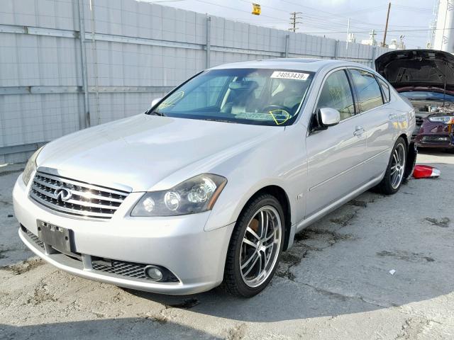 JNKAY01EX6M110688 - 2006 INFINITI M35 BASE SILVER photo 2