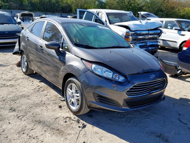 3FADP4BJ6JM113515 - 2018 FORD FIESTA SE GRAY photo 1