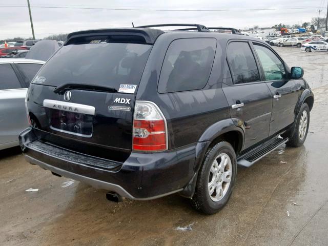 2HNYD18816H508547 - 2006 ACURA MDX TOURIN BLACK photo 4