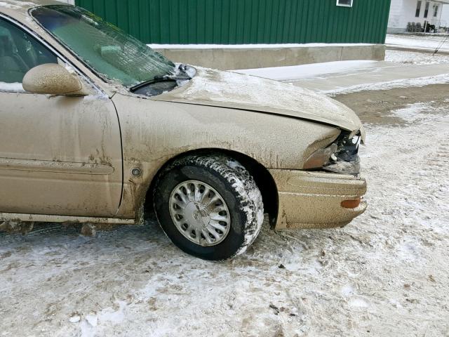 1G4HP52K95U104573 - 2005 BUICK LESABRE CU GOLD photo 9