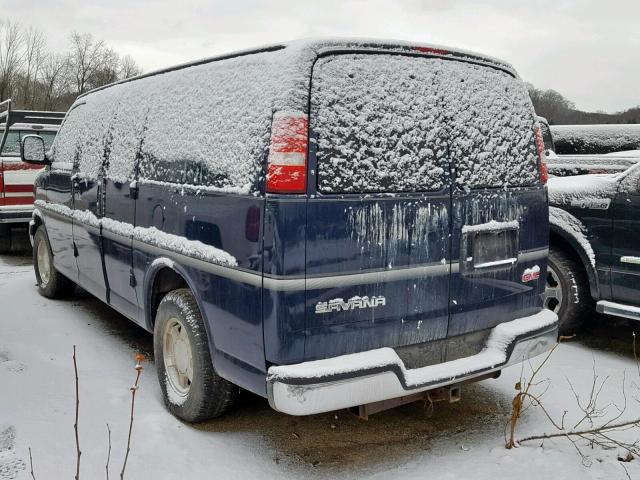 1GKFG15T261117634 - 2006 GMC SAVANA G15 BLUE photo 3