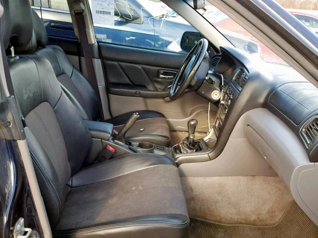 4S4BT63C956101479 - 2005 SUBARU BAJA TURBO BLUE photo 5