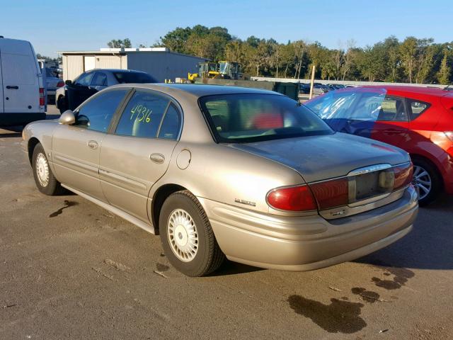 1G4HP54K814154887 - 2001 BUICK LESABRE CU BEIGE photo 3