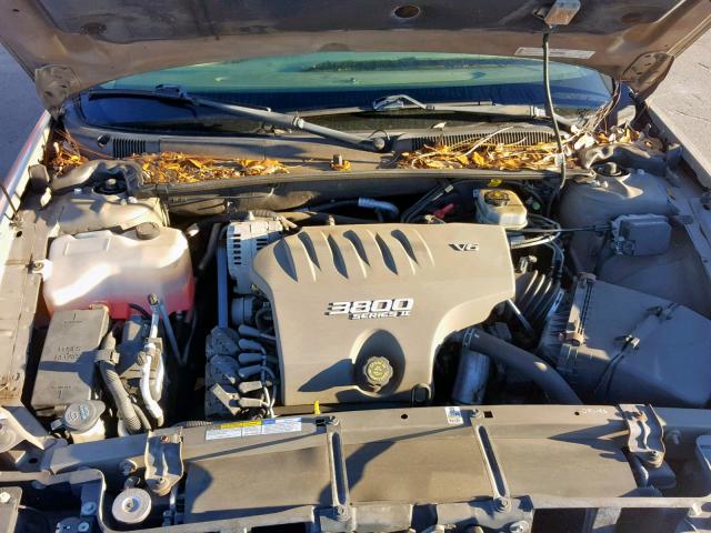 1G4HP54K814154887 - 2001 BUICK LESABRE CU BEIGE photo 7