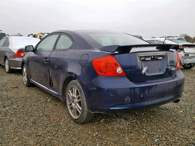 JTKDE177060094703 - 2006 TOYOTA SCION TC 蓝色 照片 3