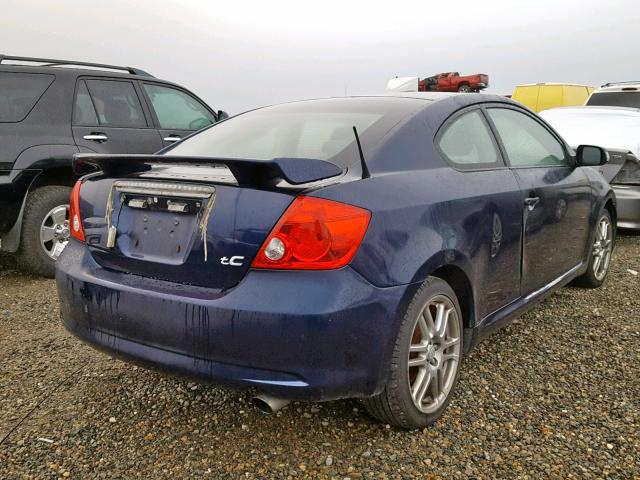 JTKDE177060094703 - 2006 TOYOTA SCION TC 蓝色 照片 4